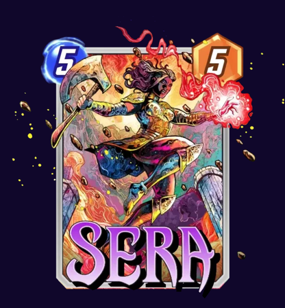 SERA MARVEL SNAP (VINCENZO RICCARDI ORIGINAL ART)