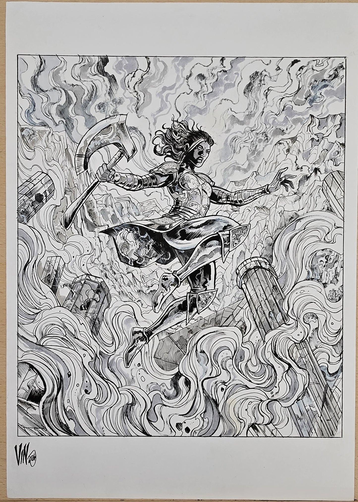 SERA MARVEL SNAP (VINCENZO RICCARDI ORIGINAL ART)