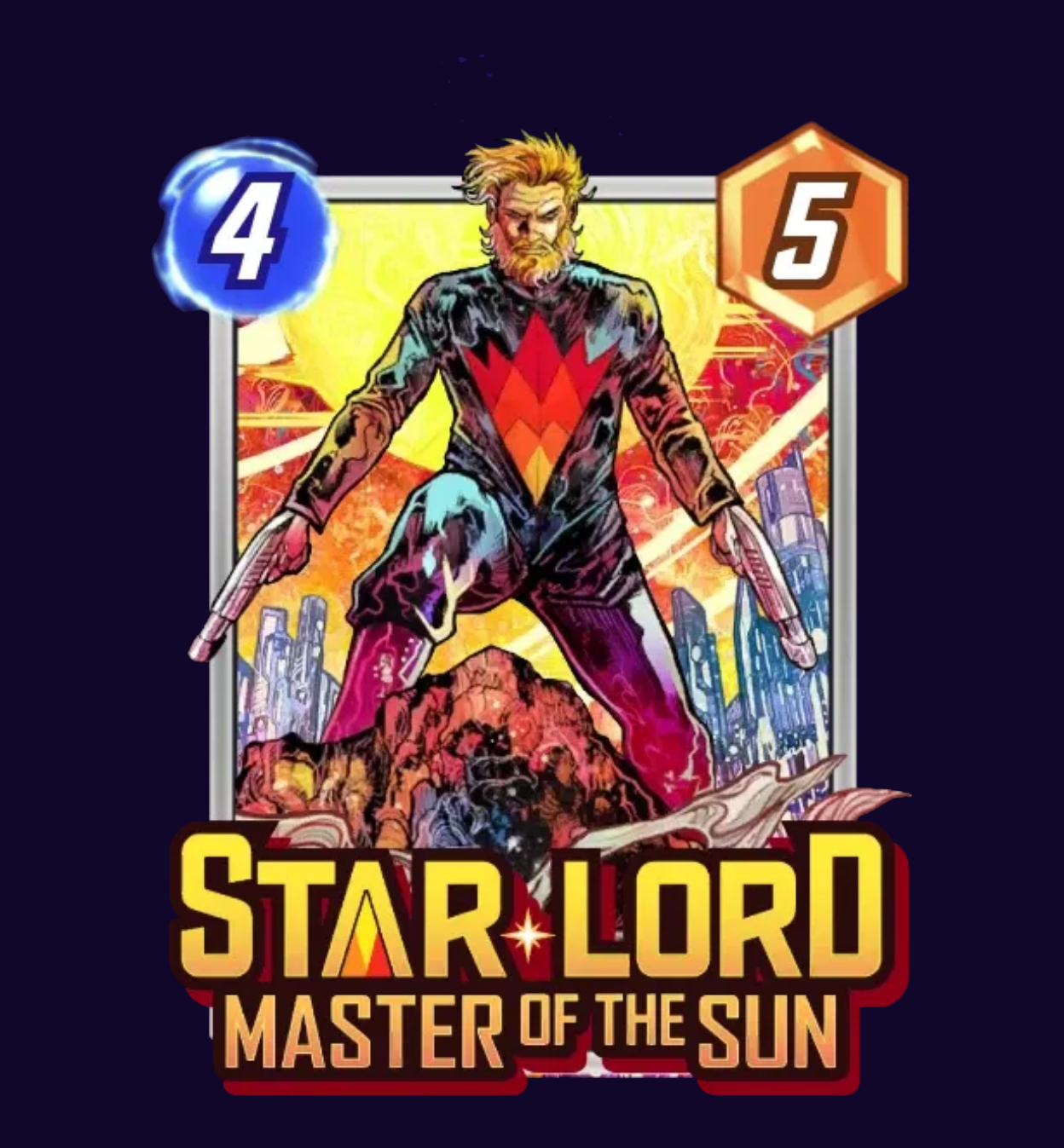 STARLORD MARVEL SNAP (VINCENZO RICCARDI ORIGINAL ART)