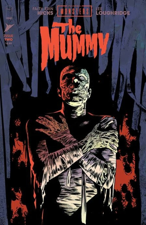 UNIVERSEAL MONSTERS THE MUMMY   #2  MICHAEL WALSH ORIGINAL COVER ART