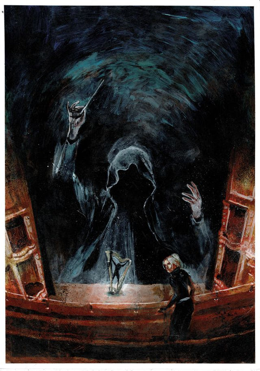 JOKER/HARLEY MALICIOUS INTENT  #2  MARTIN SIMMONDS ORIGINAL COVER ART