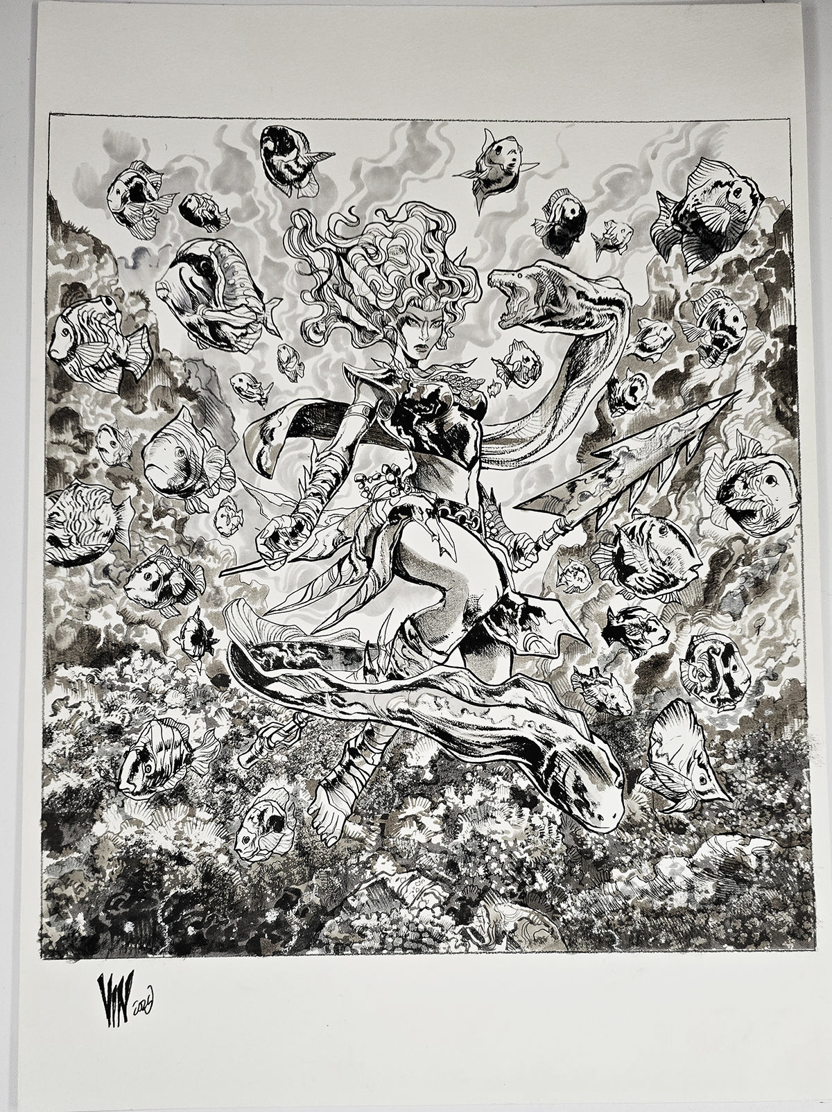 NAMORA MARVEL SNAP (VINCENZO RICCARDI ORIGINAL ART)