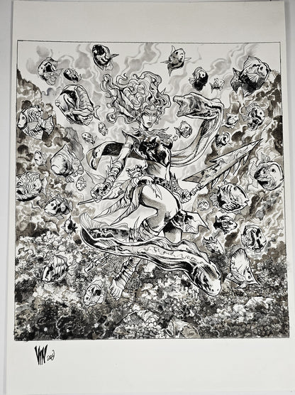 NAMORA MARVEL SNAP (VINCENZO RICCARDI ORIGINAL ART)