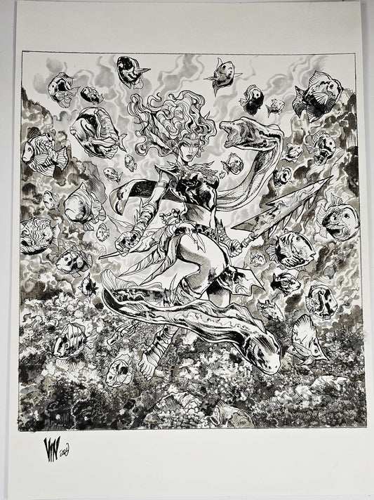 NAMORA MARVEL SNAP (VINCENZO RICCARDI ORIGINAL ART)