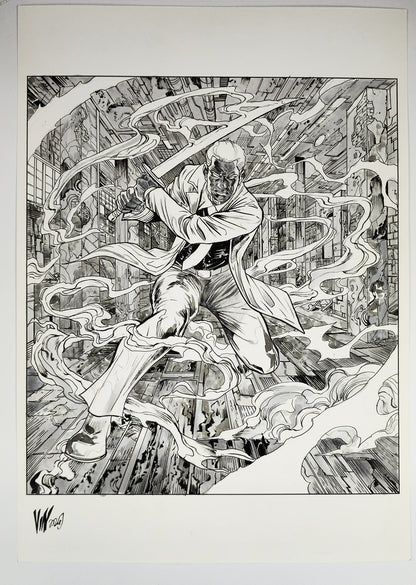 MR NEGATIVE MARVEL SNAP (VINCENZO RICCARDI ORIGINAL ART)