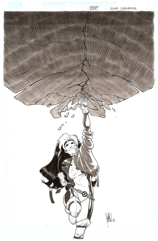 ROGUE  #4  ELENA CASAGRANDE ORIGINAL COVER ART
