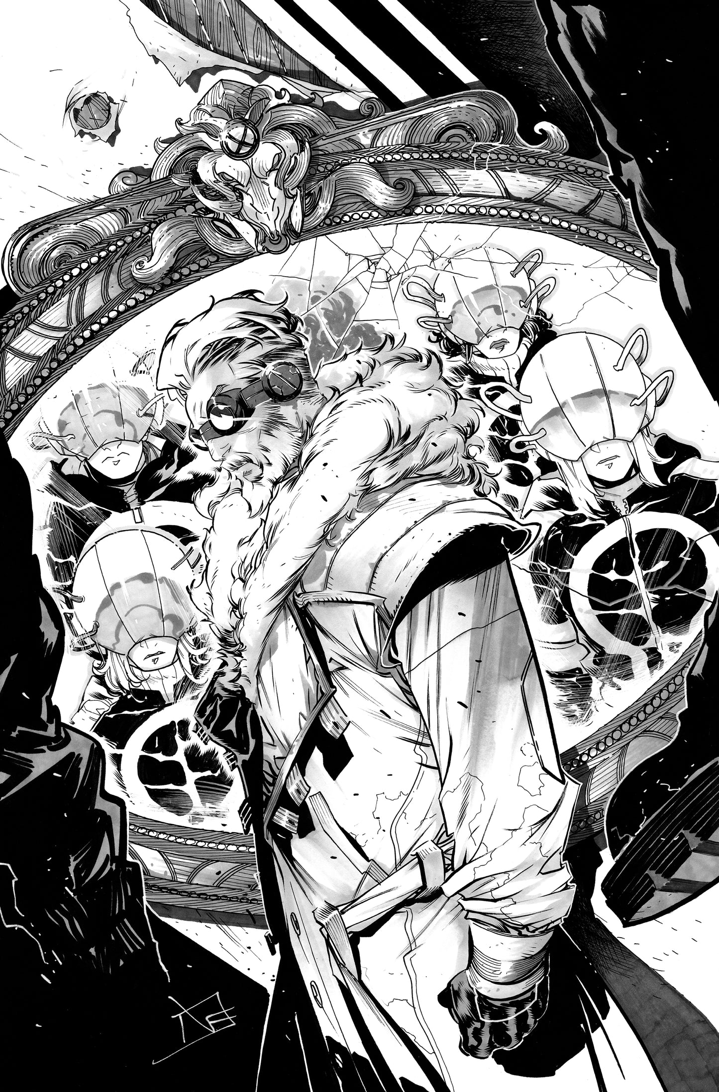 OMEGA KIDS  #2  FEDERICO VICENTINI COVER ART