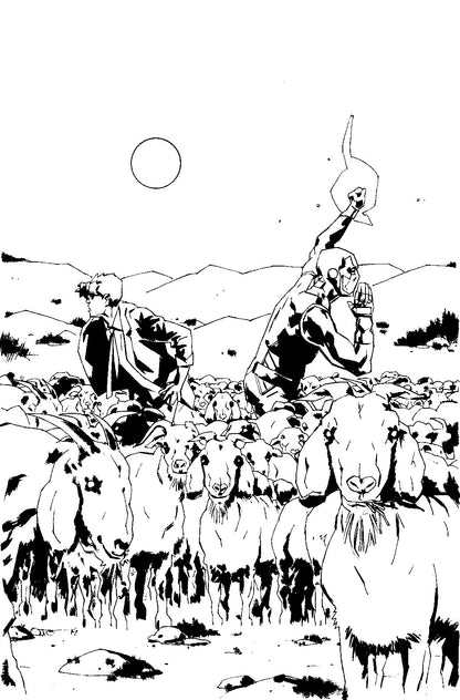 QUANTUM & WOODY  #8  ORIGINAL COVER ART BY ANTONIO FUSO