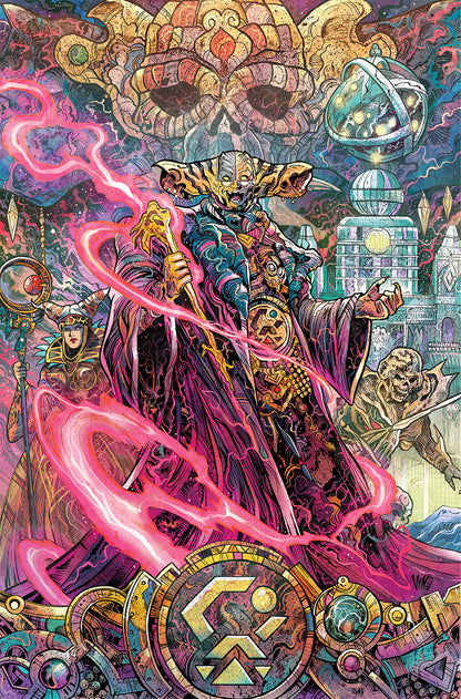 POWER RANGERS UNLIMITED EDGE OF DARKNESS #1   VINCENZO RICCARDI COVER ART