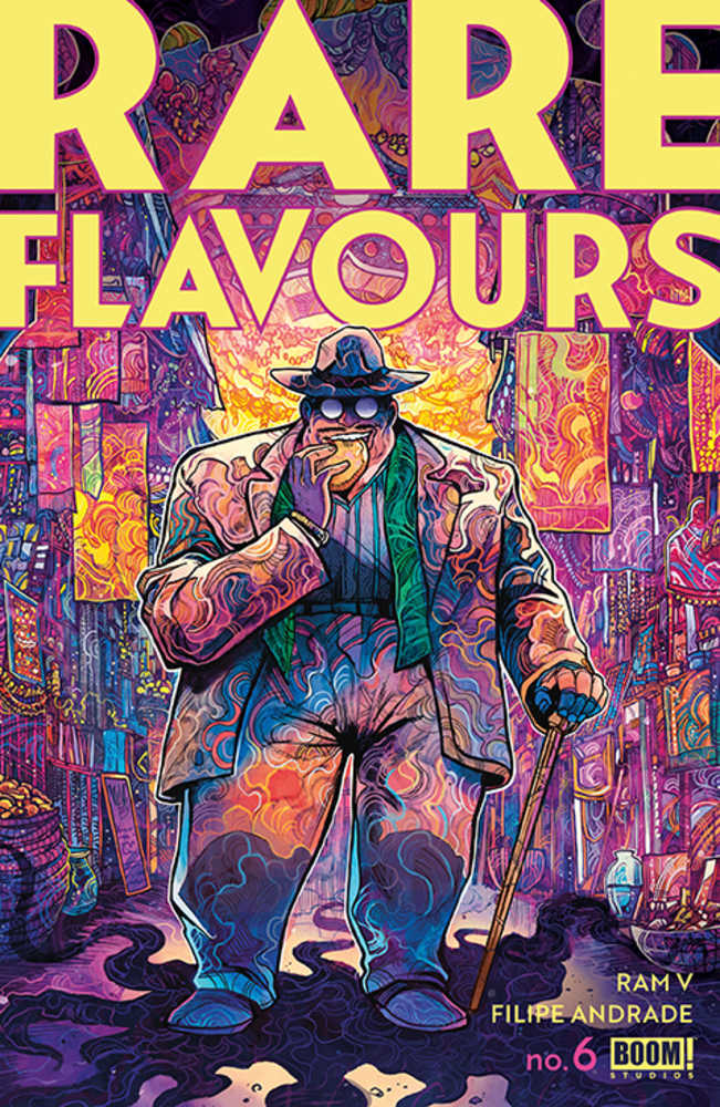 RARE FLAVOURS  #6   VINCENZO RICCARDI COVER ART