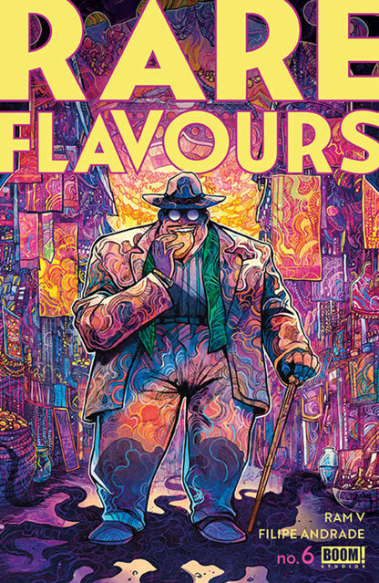 RARE FLAVOURS  #6   VINCENZO RICCARDI COVER ART
