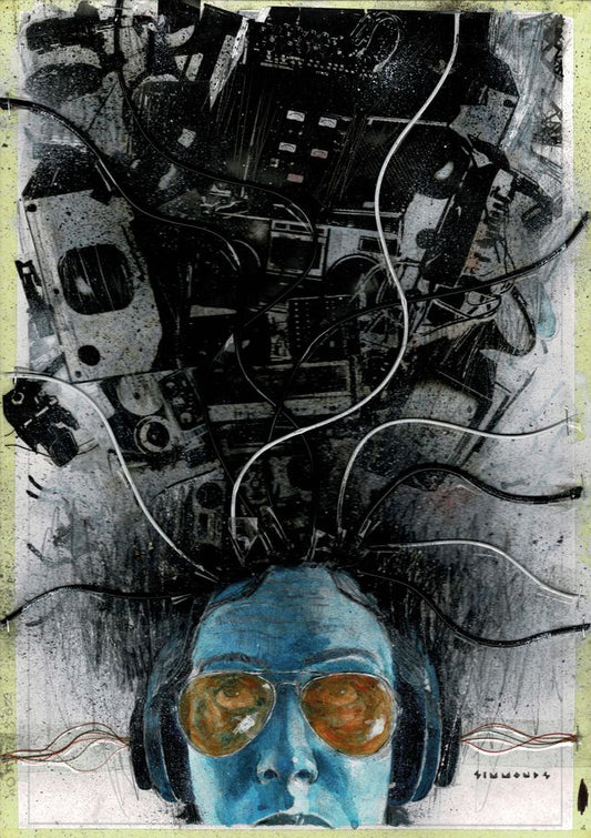 RADIO APOCALYPSE  #1  MARTIN SIMMONDS ORIGINAL COVER ART