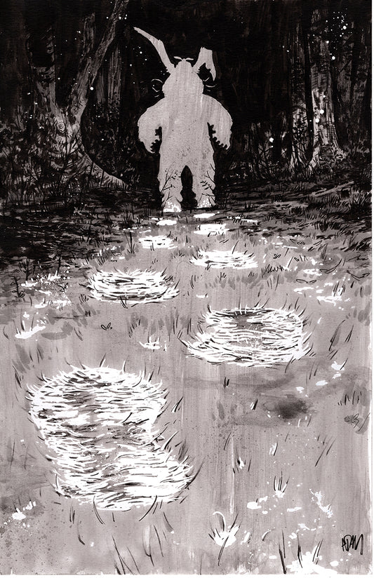 RASCAL RANDY  #1 ORIGINAL COVER ART BY ADAM GORHAM