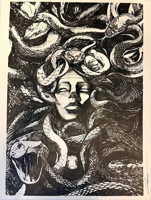 ROGUE  #3  (ALESSANDRO CAPPUCCIO ORIGINAL COVER ART)