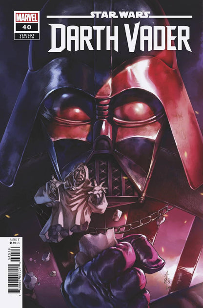 DARTH VADER  #40  ALAN QUAH ORIGINAL COVER ART