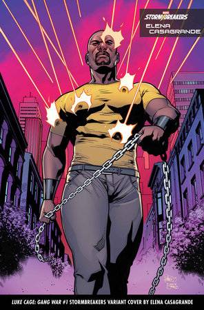 LUKE CAGE GANG WAR #1  (STORMBREAKERS VARIANT) ELENA CASAGRANDE ORIGINAL COVER ART