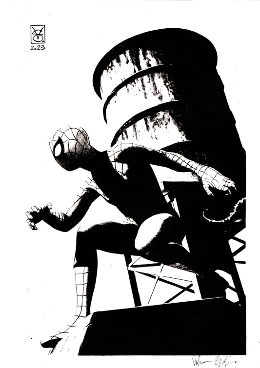SPIDER-MAN A4 BY VALERIO GIANGIORDANO