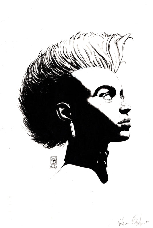 STORM HEADSHOT ON A4 BY VALERIO GIANGIORDANO