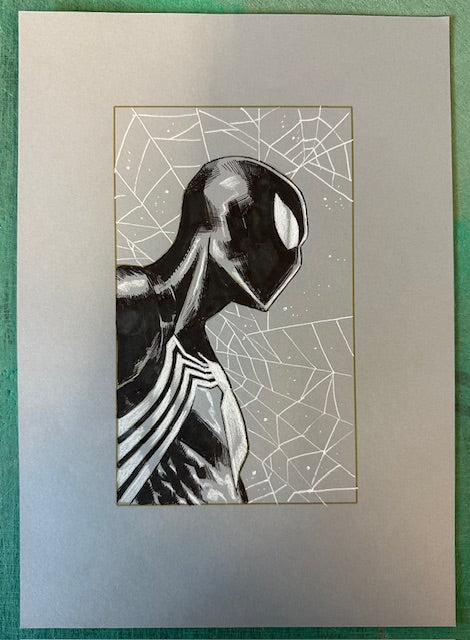 SYMBIOTE SPIDER-MAN BY MARCO CHECCHETTO