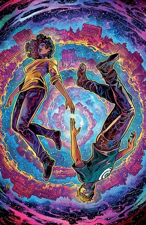 THE DISPLACED  #3   VINCENZO RICCARDI COVER ART