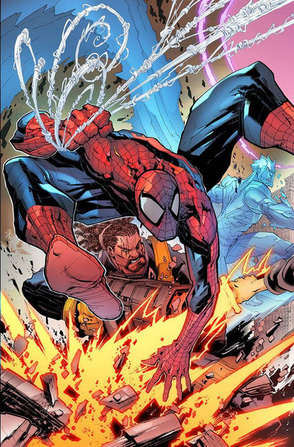 TYPHOID FEVER SPIDER-MAN  #1  GERARDO SANDOVAL COVER ART (3 COVER CONNECTING SET)