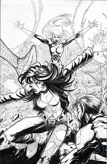 TYPHOID FEVER SPIDER-MAN  #1  GERARDO SANDOVAL COVER ART (3 COVER CONNECTING SET)