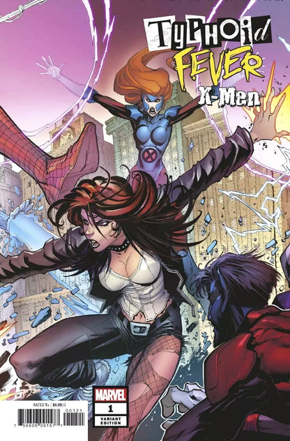 TYPHOID FEVER SPIDER-MAN  #1  GERARDO SANDOVAL COVER ART (3 COVER CONNECTING SET)