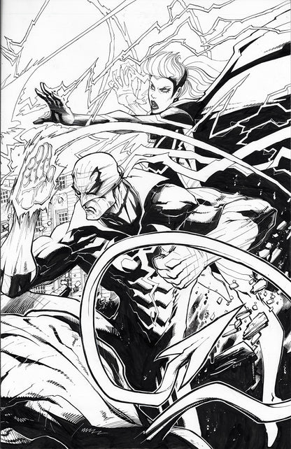 TYPHOID FEVER SPIDER-MAN  #1  GERARDO SANDOVAL COVER ART (3 COVER CONNECTING SET)