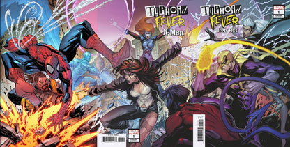TYPHOID FEVER SPIDER-MAN  #1  GERARDO SANDOVAL COVER ART (3 COVER CONNECTING SET)