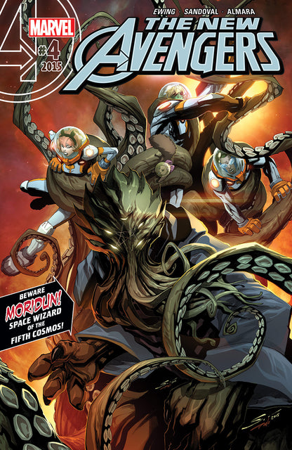 NEW AVENGERS  #4   GERARDO SANDOVAL COVER ART