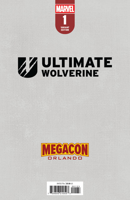 ULTIMATE WOLVERINE #1  CAPPUCCIO MEGACON VIRGIN VARIANT