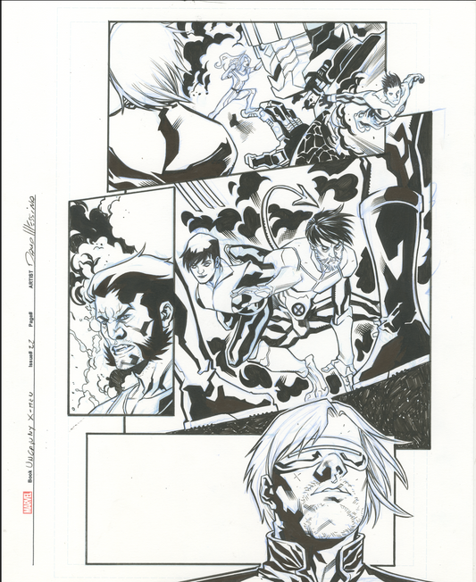 UNCANNY X-MEN #22 PAGE 24 - ORIGINAL ART BY DAVID MESSINA