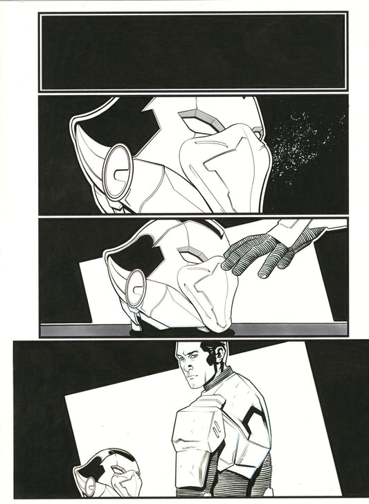 ULTIMATE SPIDER-MAN #5 PAGE 20 -  ORIGINAL ART BY DAVID MESSINA