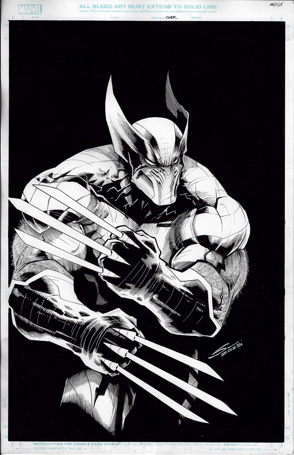 ULTIMATE WOLVERINE  #13  GERARDO SANDOVAL COVER ART