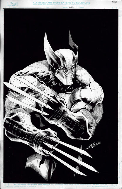 ULTIMATE WOLVERINE  #13  GERARDO SANDOVAL COVER ART