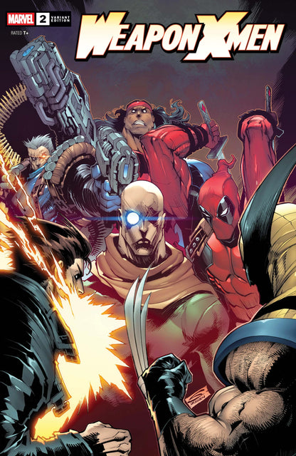 WEAPON X-MEN  #2   GERARDO SANDOVAL COVER ART
