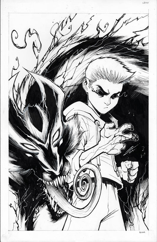 WEB OF VENOM GOOD SON  #1   GERARDO SANDOVAL COVER ART