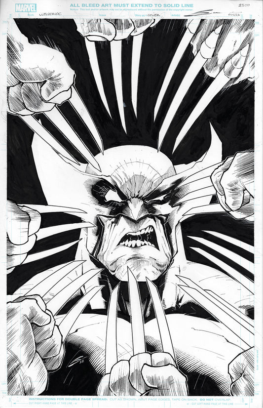 WOLVERINE  #33   GERARDO SANDOVAL COVER ART