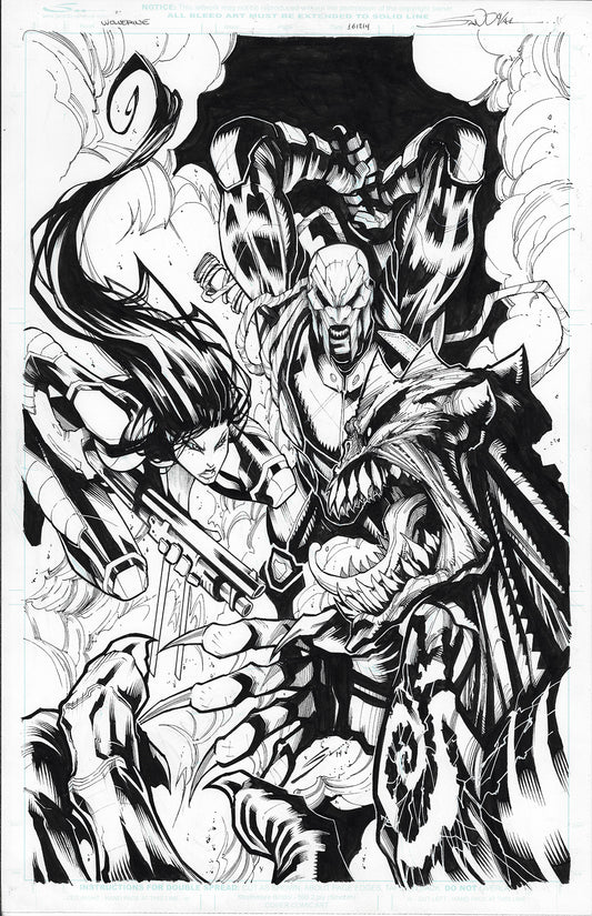 WOLVERINES  #4   GERARDO SANDOVAL COVER ART