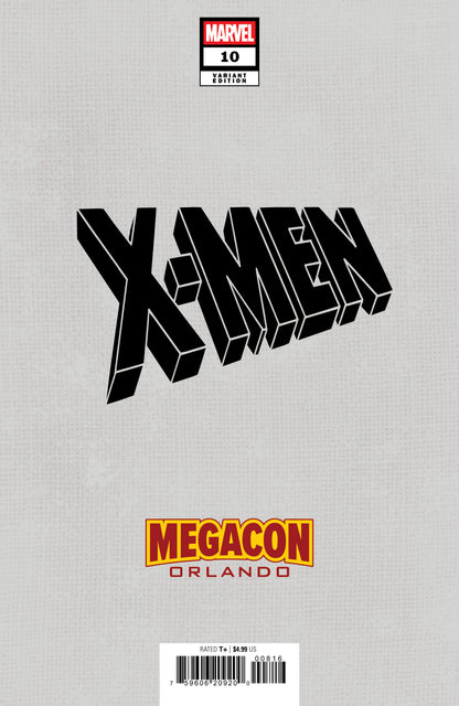 X-MEN  #10 PARRILLO MEGACON VARIANT