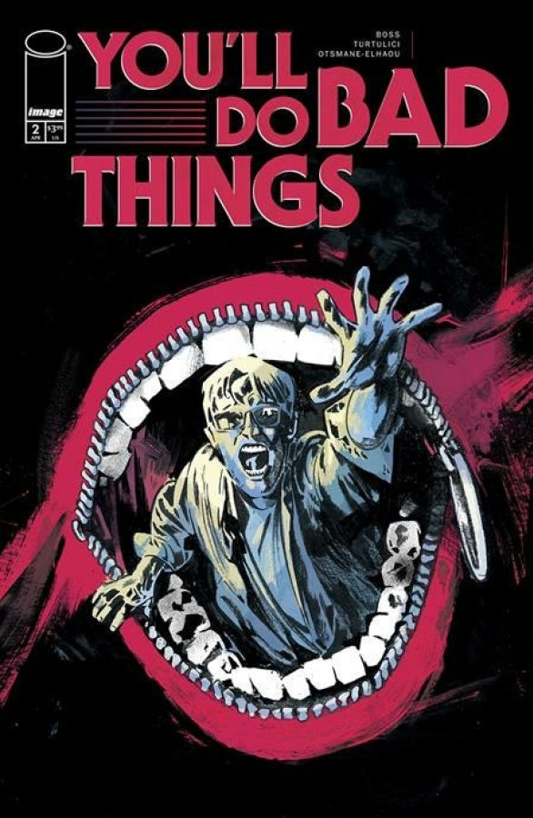 YOU'LL DO BAD THINGS   #2  MICHAEL WALSH ORIGINAL COVER ART