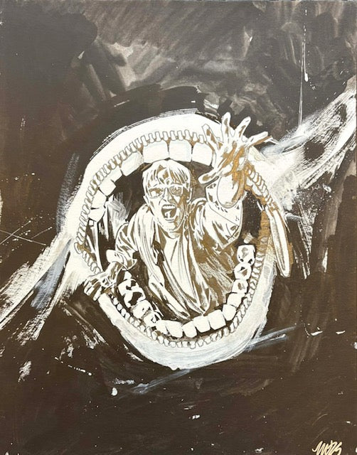 YOU'LL DO BAD THINGS   #2  MICHAEL WALSH ORIGINAL COVER ART