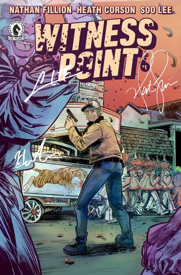 Witness Point #1  - Signed Nathan Fillion, Heath Corson & Soo Lee