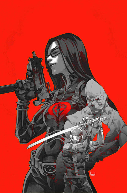 GI JOE #1 KAEL NGU ORIGINAL COVER ART