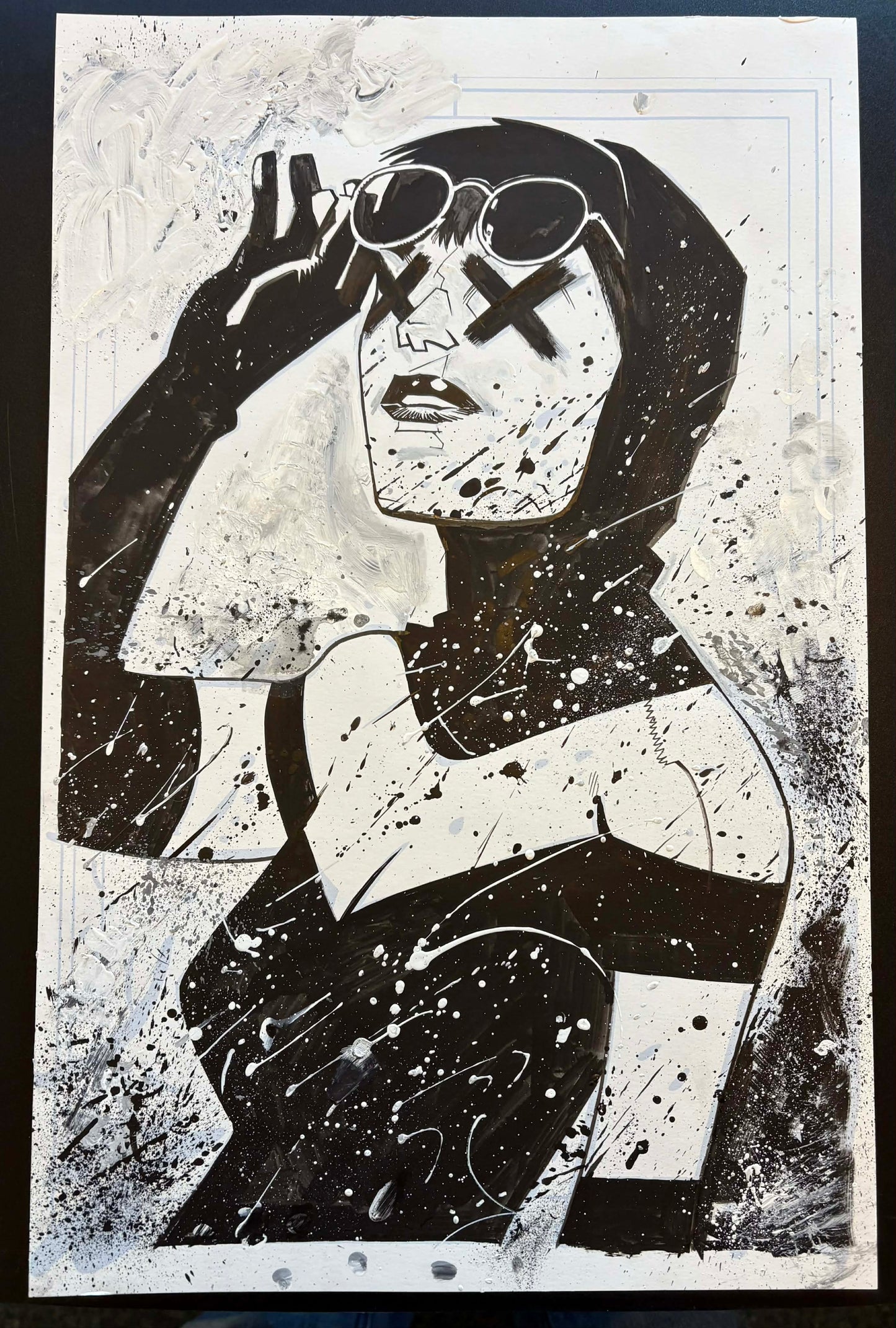 DEPARTMENT OF TRUTH  #0 TINYONION VARIANT MICHAEL WALSH ORIGINAL COVER ART