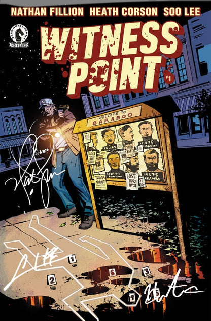 Witness Point #1  - Signed Nathan Fillion, Heath Corson & Soo Lee