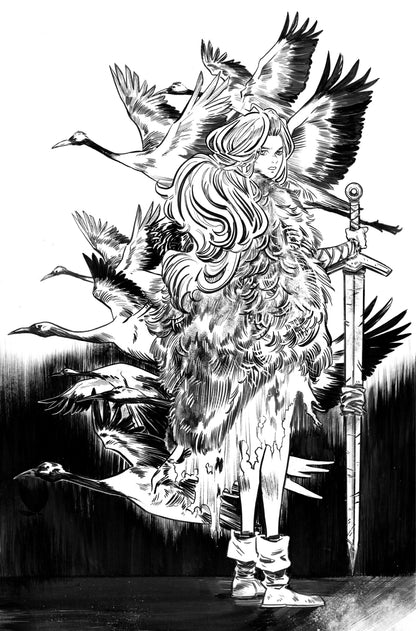 BRIARS NIGHTS TERROR  #2  SOO LEE ORIGINAL COVER ART