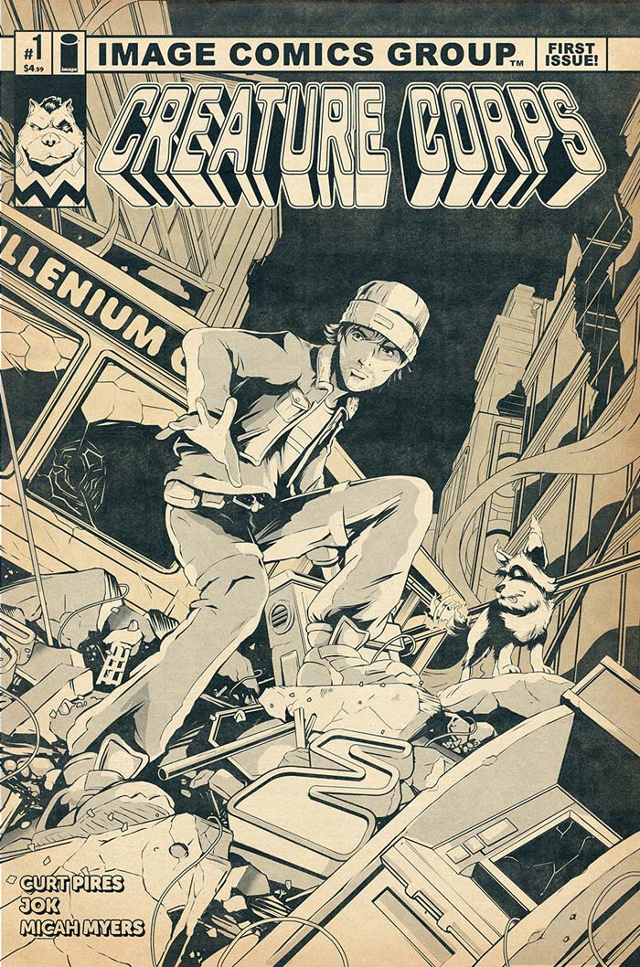 Creature Corps Ashcan - Flops Cover