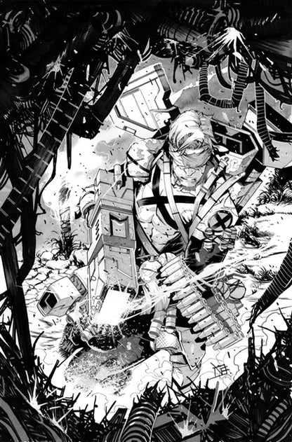 CYCLOPS  #4  FEDERICO VICENTINI COVER ART