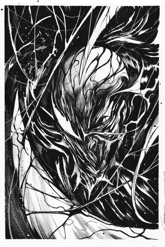 EDDIE BROCK CARNAGE  #1 (ALESSANDRO CAPPUCCIO ORIGINAL COVER ART)